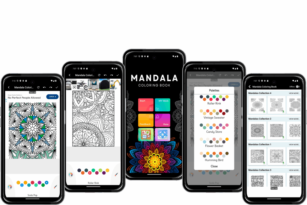 Mandala Coloring Book
